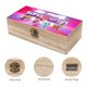 thumbnail image 3 of Caja Organizadora de Madera Rústica Superkitties Desmarcar, 3 of 6