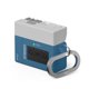 thumbnail image 1 of Funda elago estilo cassette azul con cordón para AirPods 4ª generación, 1 of 7