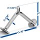 thumbnail image 4 of Cuerda de tríceps Yes4All de Fitness Combo, barra en forma de V y barra de tracción plana, 4 of 8