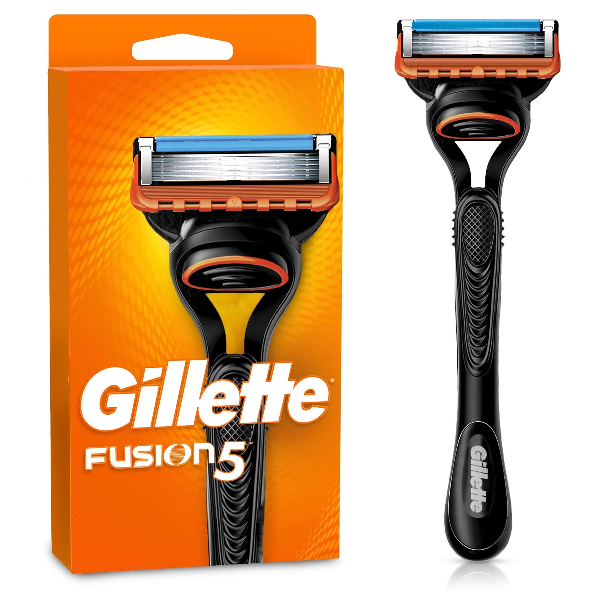 Máquina De Afeitar Recargable Fusion Con Banda Lubricante 1 Un Gillette