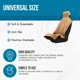 thumbnail image 3 of Fundas de asiento Dryva 70 cm x 142 cm color beige, paquete de 2, impermeables, 3 of 3