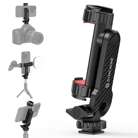 Soporte para teléfono con trípode SYNCWIRE universal con soportes para zapatos fríos