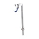 thumbnail image 5 of Grifo De Llenado De Vidrio Sólido Para Bares Tiendas De Bebidas Lugares Públicos De Alto Tráfico 37cm Plata, 5 of 5