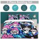 thumbnail image 5 of Kuromi My Melody 3 Pieces Bedding Sets Soft Comforter Sets Decor Bedroom Gifts, 5 of 5