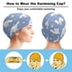 thumbnail image 3 of Cinnamoroll: Canela Gorro de Natación de Licra, Gorro de Baño de Tela Cómoda, Gorro Elástico Antideslizante para Hombres, Mujeres y Niños, 3 of 6