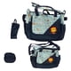 thumbnail image 4 of Juego De Bolsa De Pañales Con Bolsillos Con Bolsa De Botella Con Bolsa De Almuerzo Mochila De Hombro Azul Oscuro, 4 of 5