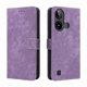 thumbnail image 3 of Funda Billetera para BLU C9 con Soporte - Cartera de Cuero con Ranuras Morado, 3 of 5