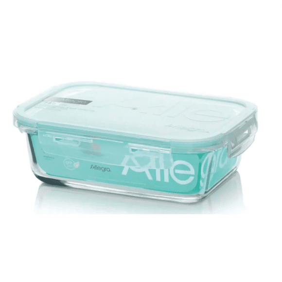 ALLEGRA HERMETICO VIDRIO RECTANGULAR 1.500ML