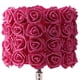 thumbnail image 3 of Lámpara de mesa Benjara Bloom Roses con base acrílica retorcida roja, 3 of 7