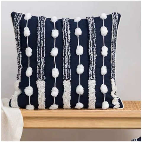 Genérico - Pack De Fundas De Cojin Decorativa Diseño Boho 45X45 Cm-09