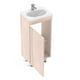 thumbnail image 2 of Mueble Basico Sin Tirador A Piso + Lavatorio Madera Natural Rohoi, 2 of 2