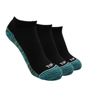 Top - Calcetín Mujer Deportivo Tobillero Fibra De Cobre Pack 3 C1