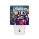 thumbnail image 1 of Los Vengadores Luz nocturna LED con sensor de anochecer a amanecer para dormitorio, baño, pasillo, escaleras - Lámpara LED nocturna de enchufe, 0.5W - 1 pieza, 1 of 6