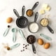 thumbnail image 2 of Cucharas medidoras Nordic Ware, juego de 5 cucharas para cristal marino, 2 of 3