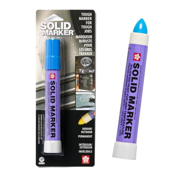 Marcador De Pintura Azul Impermeable