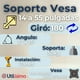 thumbnail image 2 of Soporte TV 14 a 55 Pulgadas  50Kg Soporte TV de Pared Con Brazo, 2 of 10