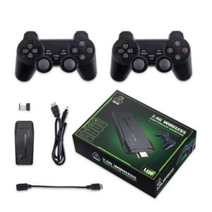 Genérico - Consola Tipo Pendrive Hdmi Con 2 Joystick 64Gb Juegos