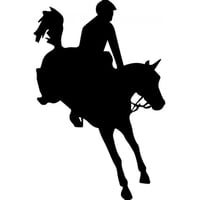 Rienda Libre Graphics - Decomural Jockey Jump Horse Racing Ws-32781
