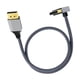 thumbnail image 2 of Cable DisplayPort De 100 Cm Para Juegos, Cable Trenzado De Nailon Antiinterferencias, Cable DP Con Curvatura Inversa, 2 of 5