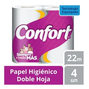 Papel Higienico 22Mt 4Un Confort