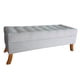 thumbnail image 3 of Banqueta Baul Portofino Color Gris Perla, 3 of 4