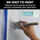 thumbnail image 4 of Cinta de pintor FrogTape Pro con bloque de pintura de 1,41 cm x 55 m, azul, paquete de 6, 4 of 9