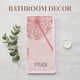 thumbnail image 5 of REGALWOVEN Toallas Decorativas de Mano de Algodón Puro con Patrón de Diente de León, Toallas de Baño Ultra Suaves Absorbentes de Secado Rápido para el Hogar, Spa, 29" x 13" Marrón 2pk, 5 of 7