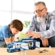 thumbnail image 2 of Building Blocks City Police Mobile Command Center, camión, 484 piezas, 2 of 3