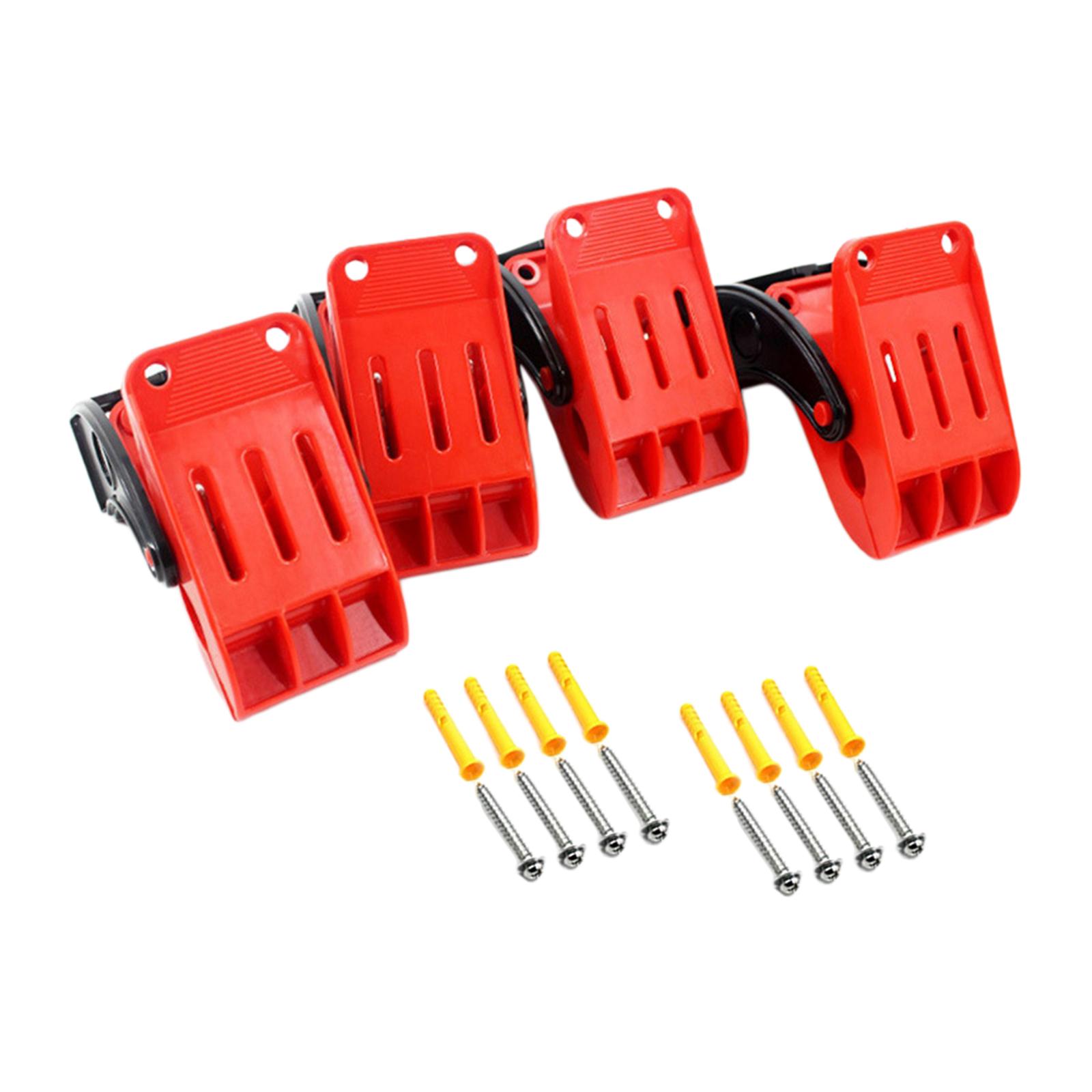 Ioensy - Clip De Limpieza Para Alfombrilla De Coche, 4 Uds., Soportes Para Alfombrillas De Suelo Para Alfombrillas De Suelo Automático