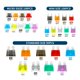 thumbnail image 3 of Kit de fusibles para coche Tioollev 306 uds con probador y extractor, 3 of 7