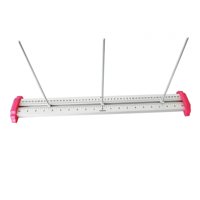 Magideal - Medidor De Globos Herramienta De Medición De Tamaño De Globos Herramienta De Medición Accesorios Plegables Dispositivo De Medición Regla De Globos Par 54Cm