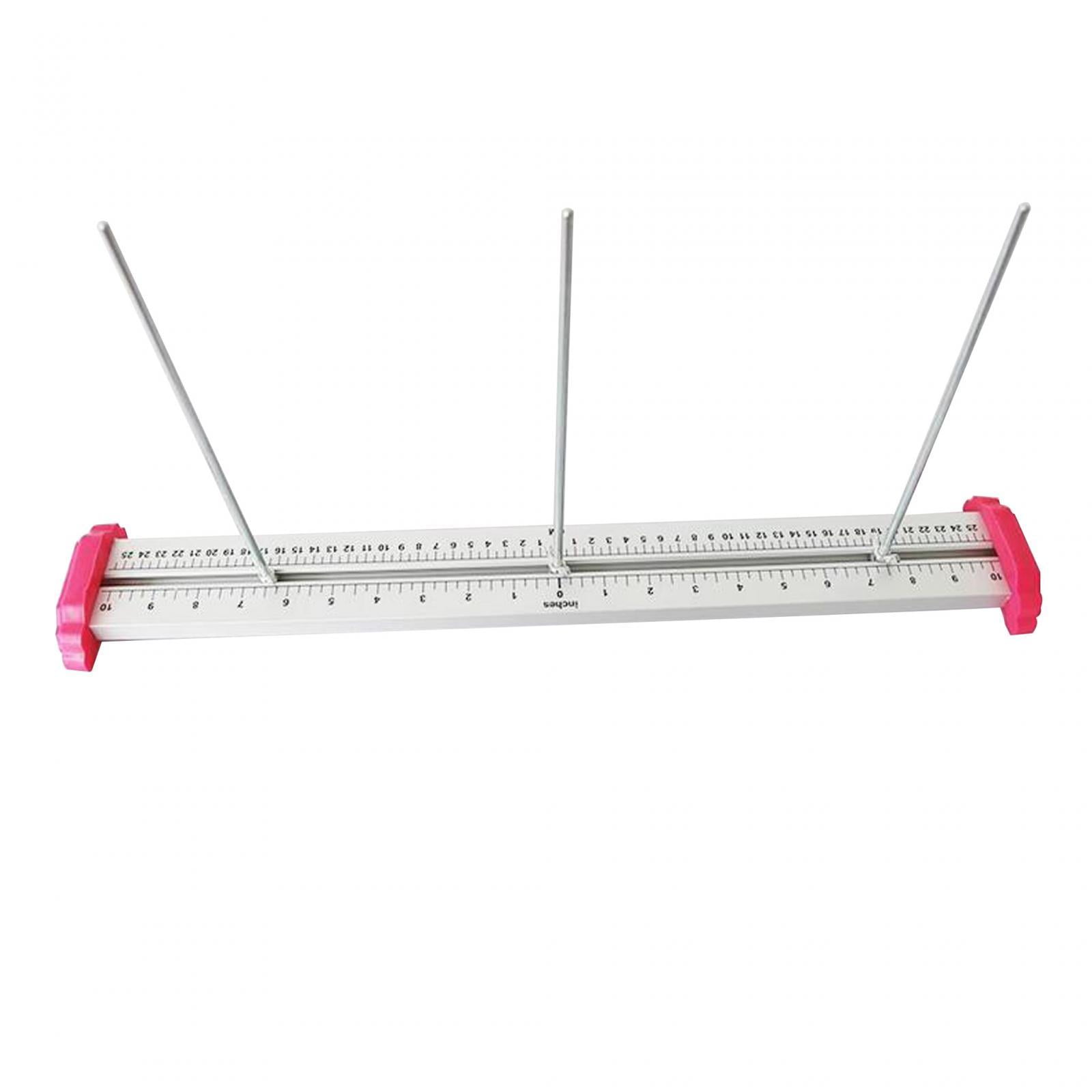 Magideal - Medidor De Globos Herramienta De Medición De Tamaño De Globos Herramienta De Medición Accesorios Plegables Dispositivo De Medición Regla De Globos Par 54cm