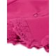 thumbnail image 5 of INSPIRAR CHIC Camisa Victoriana para Mujeres Regreso a Clases Cuello de Corazón Manga Abullonada Halloween Encaje Blusa Gótica XL Rosa Fucsia, 5 of 6
