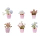 thumbnail image 4 of 6 Miniplantas Artificiales En Maceta Para Escritorio, Estilo Rústico, Para Exteriores., 4 of 5