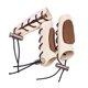thumbnail image 4 of Tiro Con Arco 3 Dedos Guantes Protectores De Cuero De Vaca Protector De Objetivo Herramienta De Caza, 4 of 5