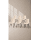 thumbnail image 1 of Pack de 6 Sillas Macron Capitoné Acolchada de Comedor Metal - Crema, 1 of 5