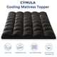 thumbnail image 3 of Cubierta de Colchón CYMULA Full Size Negra, Refrigerante y Lavable, 3 of 7