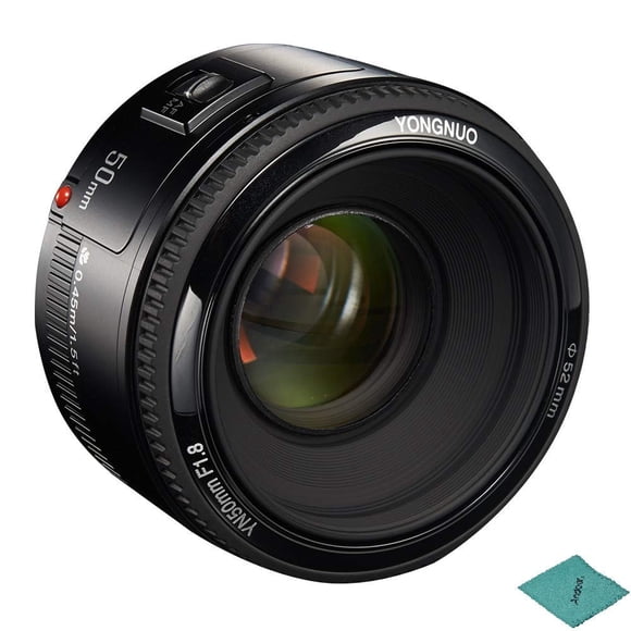 Objetivo YONGNUO YN50mm F1.8 Estándar Prime para Montura Canon EF