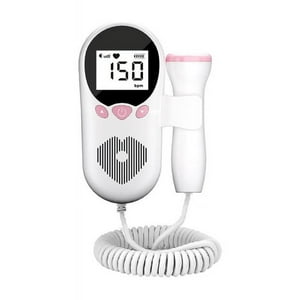 Babyluna - Monitor Fetal Doppler Para Latidos Corazón Bebé Con Gel