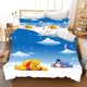 thumbnail image 2 of Winnie The Pooh Duvet Cover Set for Children, Double Luxury Bedding, 3D, King Size, Queen Size, Home, 2 Pcs, 3Pcs, 2 of 5