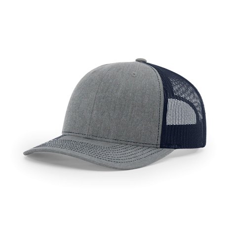 Gorra De Béisbol R Richardson 112 Trucker Ajustable Gris Marino