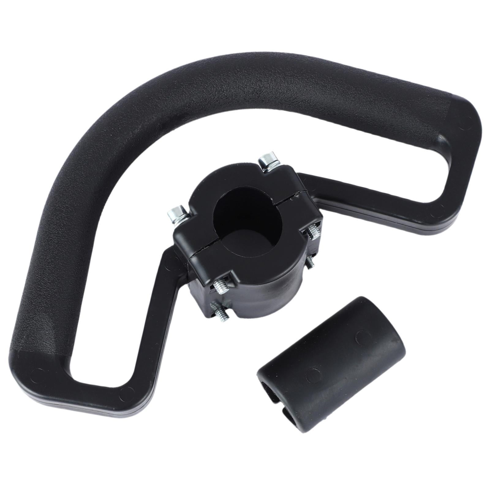 Ioensy - Barra De Mango De Bucle Para Cortacésped De Mochila De Repuesto, 8,6x4,7 Pulgadas, Con Funda Antideslizante, Color Negro