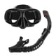 thumbnail image 2 of Equipo De Snorkel Máscara De Buceo Gafas De Natación Máscara De Natación Para Adultos Para Nadar Buceo Negro, 2 of 3