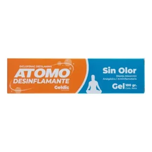Imvi - Gel Desinflamante Rapida Absorcion Sin Olor 100G Atomo