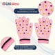 thumbnail image 4 of Guantes 14cm Lana Acrílica Niña Estampado Flores Colores Surtidos, 4 of 6