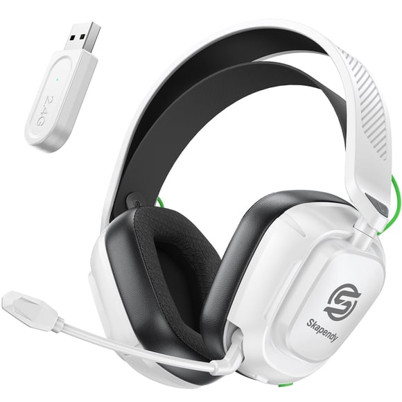 Auriculares inalámbricos para juegos SKAPENDY de 2,4 GHz para PC PS5 PS4 Switch