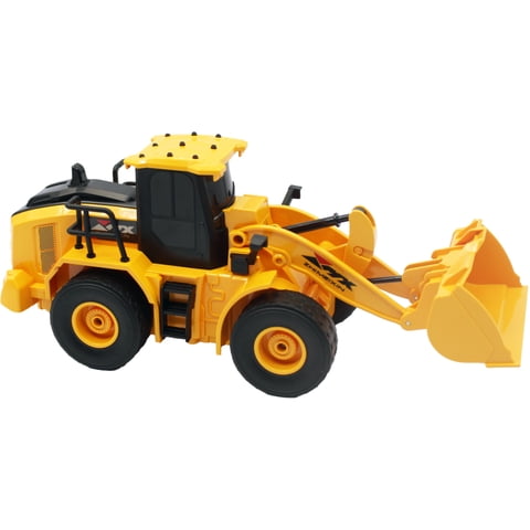 Mx - Excavadora Juguete Rc Luz Y Sonido Recargable Escala 1:24 - Ps