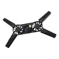 Bothyi - Soporte De Refrigeración Para Ordenador Portátil Con Doble Ventilador Alimentado Por Usb Para Varios Ordenadores Portátiles