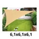 thumbnail image 2 of Toldo Vela Triangular Impermeable Para El Sol 6.1x6.1x6.1, 2 of 4
