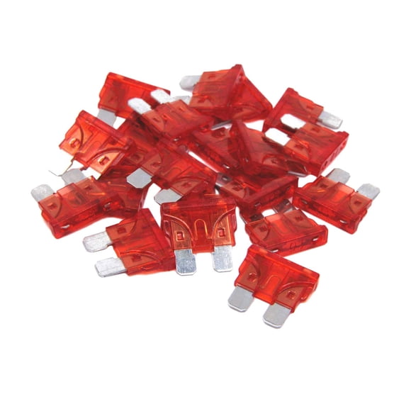 Kit Surtido De Fusibles De Cuchilla Estándar Para Coche, 100 Piezas, Duradero, 10A, Para RV Marine